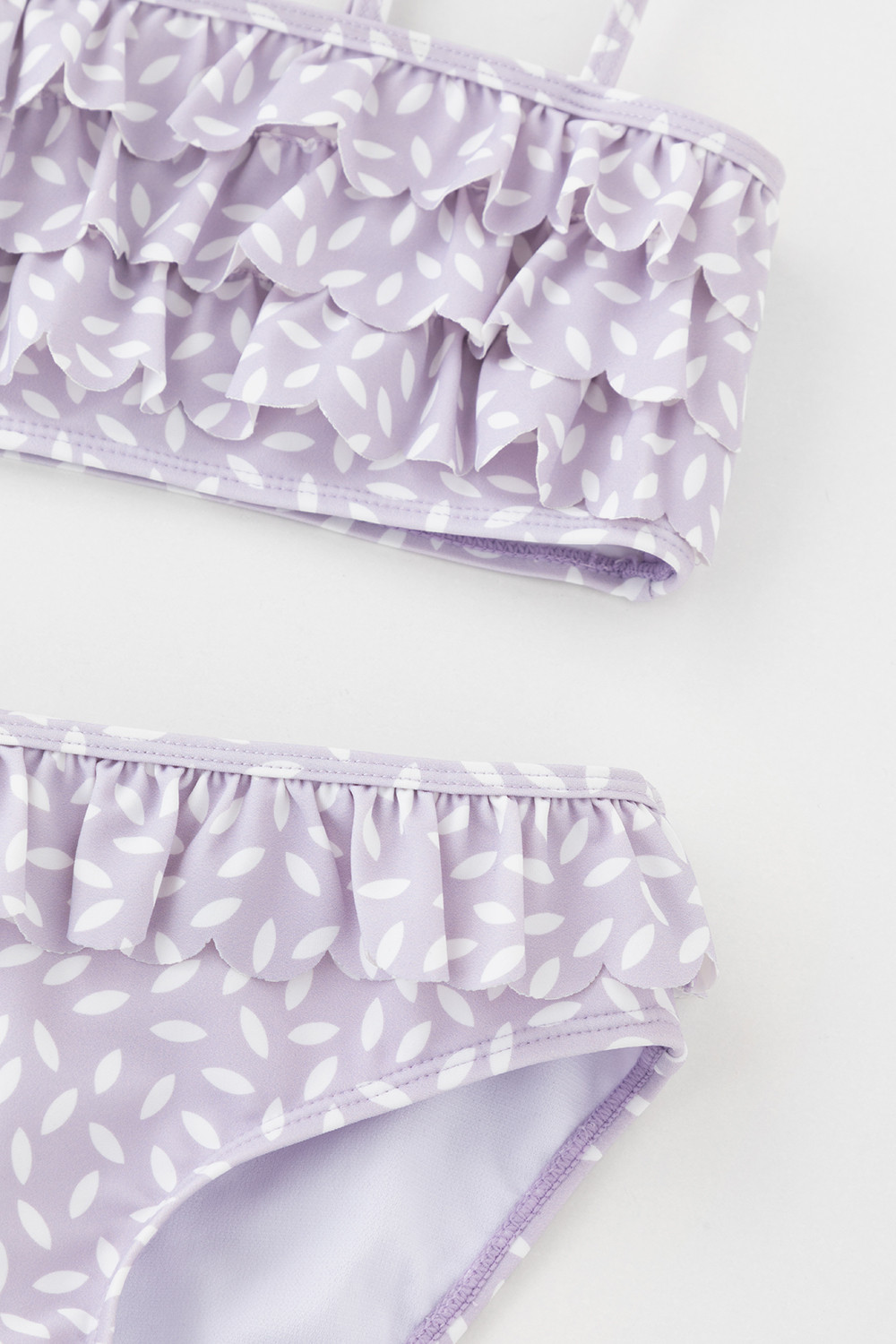 Купальник для девочки, артикул: ТК 17009/7н ФВ, цвет: фиолетовый, фото 6