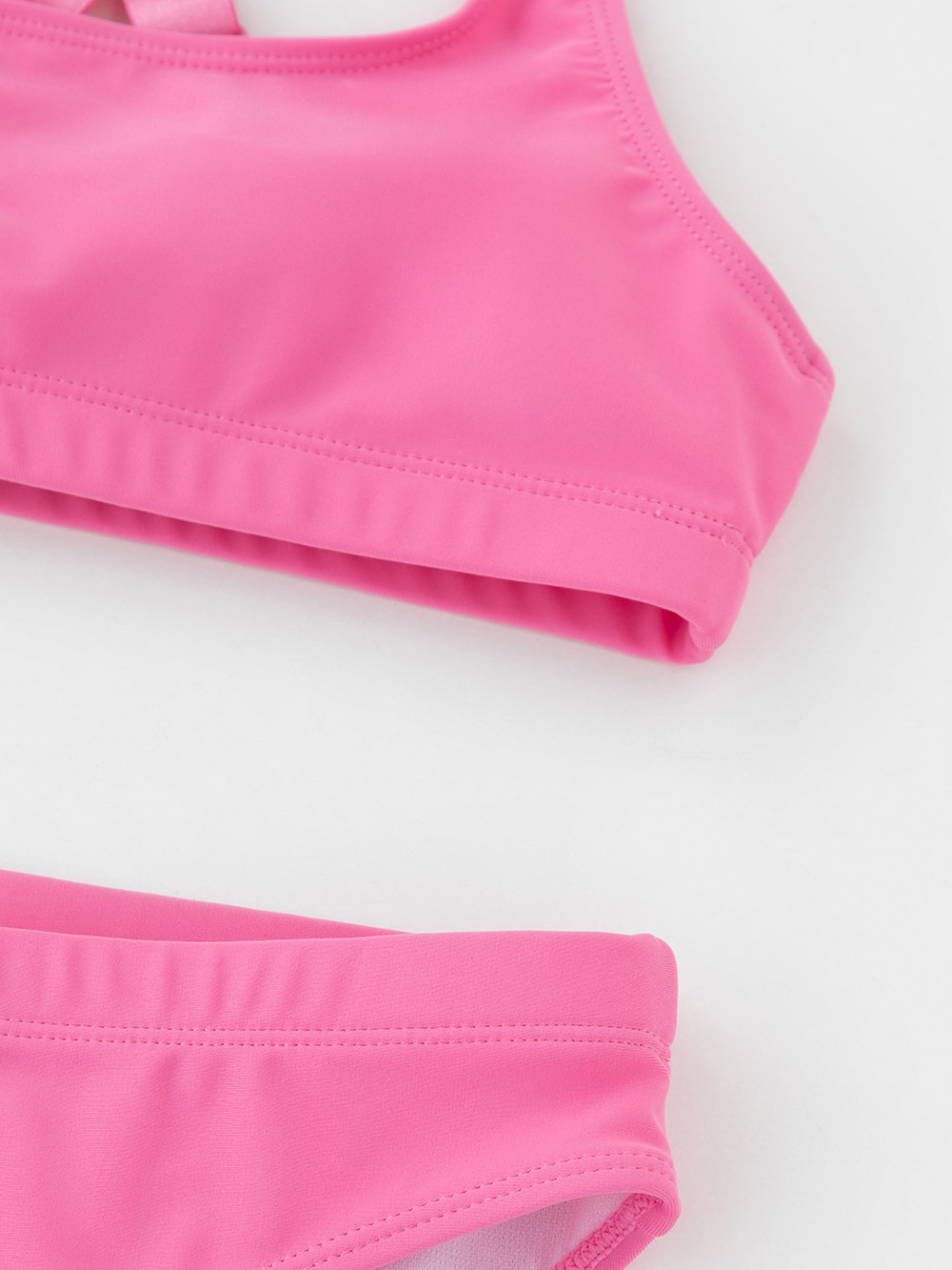 Купальник для девочки, артикул: ТК 17016/1 ФВ, цвет: ярко-розовый, фото 5