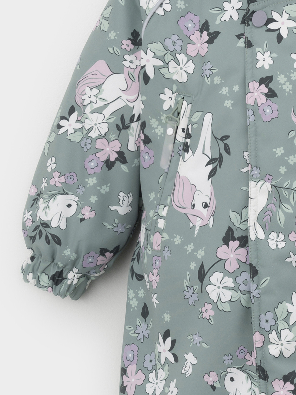 Комбинезоны утепленные для девочки, артикул: ВК 60085/н/72 Ал, цвет: минт, фото 7