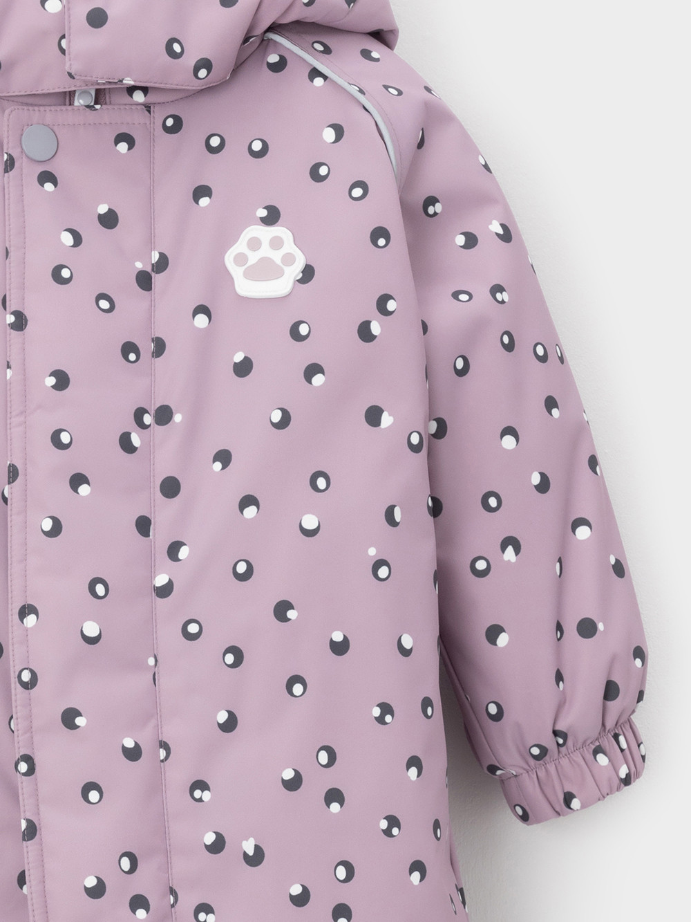 Комбинезоны утепленные для девочки, артикул: ВК 60138/н/3 УЗГ, цвет: розовый, фото 7