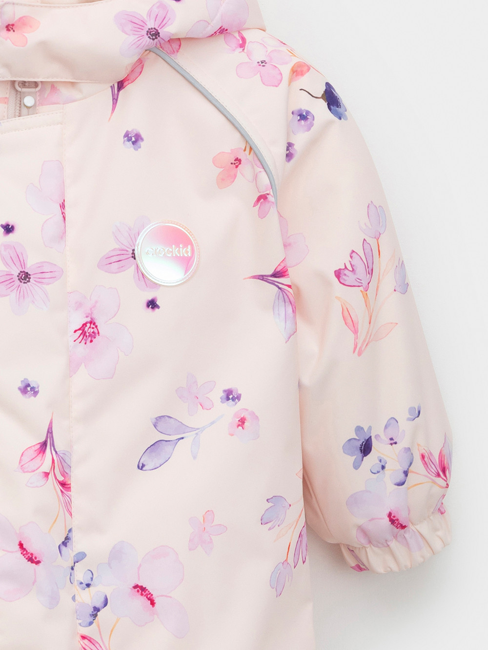 Комбинезоны утепленные для девочки, артикул: ВК 60085/н/66 Ал, цвет: светло-розовый, фото 7