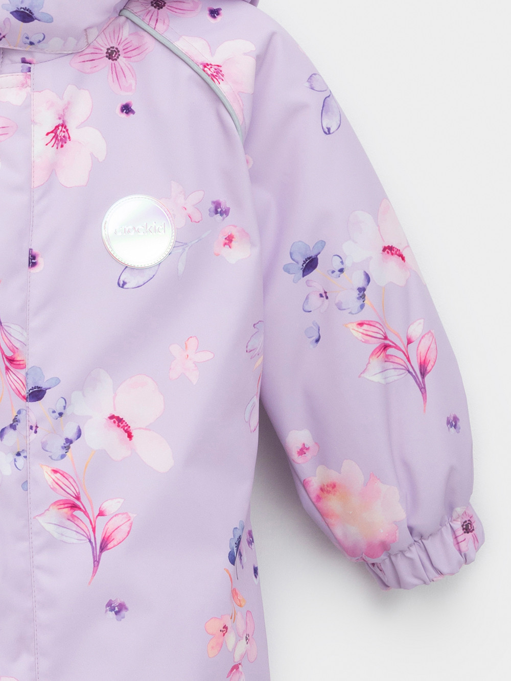 Комбинезоны утепленные для девочки, артикул: ВК 60085/н/67 Ал, цвет: фиолетовый, фото 7