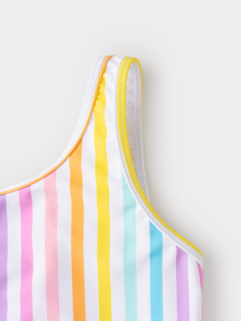 Купальник для девочки, артикул: ТК 16006/14н ХФ, цвет: белый, фото 7