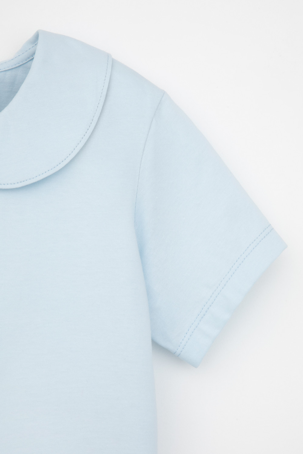 Блузка для девочки, артикул: К 302494, цвет: светло-голубой, фото 7