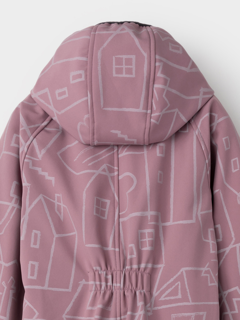 Комбинезоны утепленные для девочки, артикул: ВК 60135/н/2 ГР, цвет: фиолетовый, фото 10