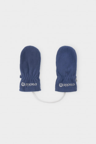 Рукавицы для мальчика, артикул: ФЛ 10000/25/58 ГР, цвет: синий