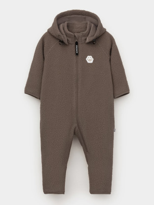 Комбинезон для мальчика, артикул: ФЛ 60011/5 ГР, цвет: коричневый