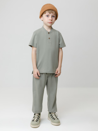 Брюки для мальчика, артикул: КР 400742, цвет: хаки