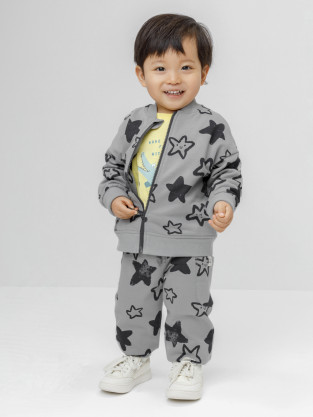 Брюки для мальчика, артикул: КР 400938, цвет: серый