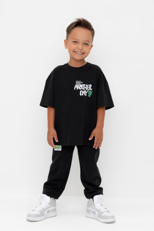 Брюки для мальчика, артикул: КР 400765, цвет: черный3