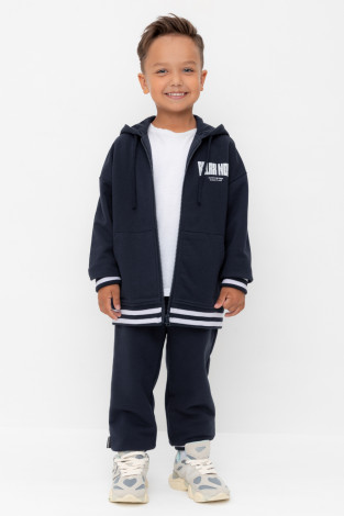 Брюки для мальчика, артикул: КР 400784, цвет: темно-синий