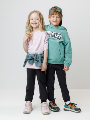 Брюки для мальчика, артикул: К 400563/1, цвет: черный