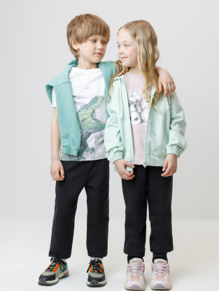 Брюки для мальчика, артикул: К 400457/1, цвет: черный