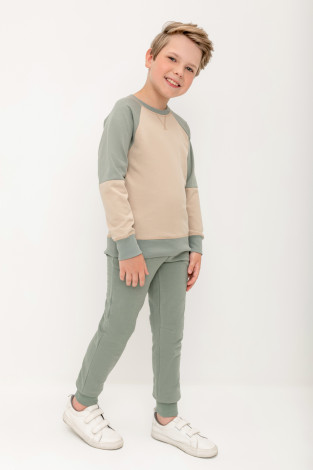 Брюки для мальчика, артикул: КР 400582, цвет: зеленый