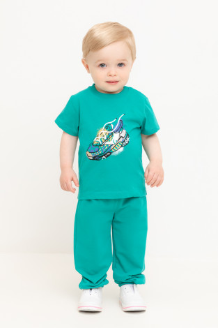 Брюки для мальчика, артикул: КР 400763, цвет: зеленый