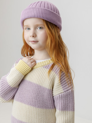 Джемпер для девочки, артикул: КВ 30174, цвет: сливки2