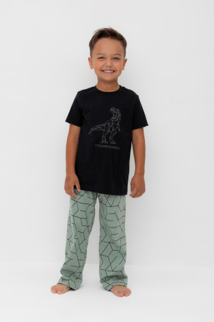 Пижама для мальчика, артикул: К 1599, цвет: черный3