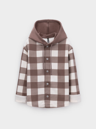 Рубашки для мальчика, артикул: КР 302196, цвет: сахар - 2 фото