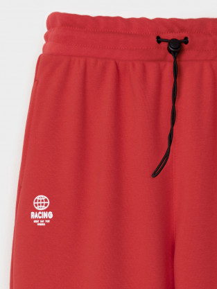 Брюки для мальчика, артикул: КР 400940-1, цвет: красный - 2 фото