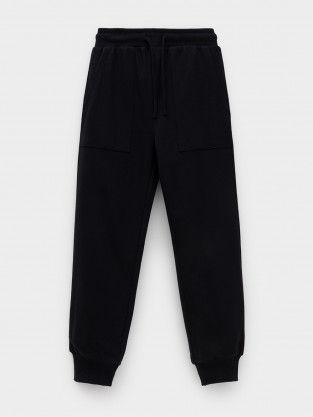 Брюки для мальчика, артикул: КР 400661, цвет: черный - 2 фото