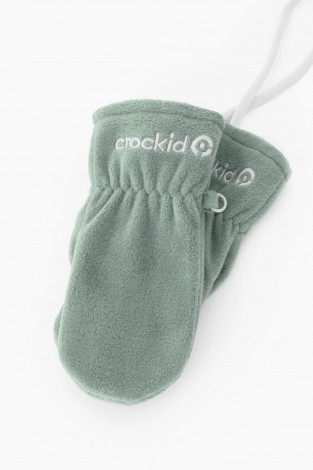 Рукавицы для мальчика, артикул: ФЛ 10000/25/62 ГР, цвет: зеленый - 2 фото