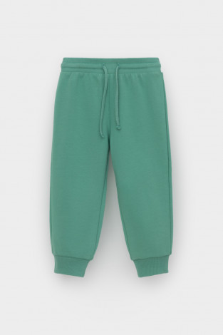 Брюки для мальчика, артикул: КР 400667, цвет: зеленый - 2 фото