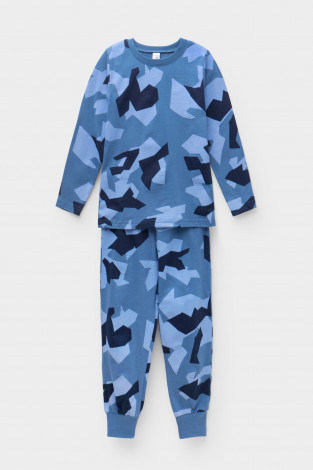 Пижама для мальчика, артикул: К 1561/24, цвет: синий - 2 фото