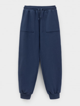 Брюки для мальчика, артикул: КР 400836, цвет: синий - 2 фото