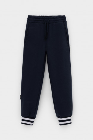 Брюки для мальчика, артикул: КР 400784, цвет: темно-синий - 2 фото