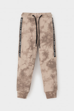 Брюки для мальчика, артикул: КР 400746, цвет: бежевый - 2 фото