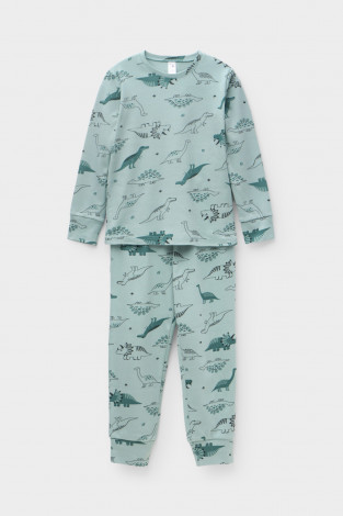 Пижама для мальчика, артикул: К 1552/24, цвет: голубой - 2 фото