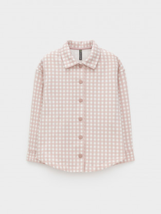 Рубашка для девочки, артикул: КР 302567, цвет: розовый - 2 фото