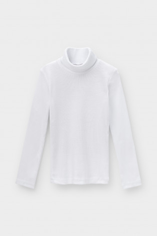 Водолазки, артикул: К 3070/1, цвет: белый - 2 фото