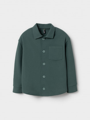 Рубашки для мальчика, артикул: КР 302982, цвет: зеленый - 2 фото