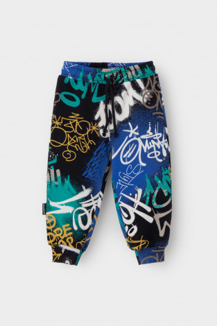 Брюки для мальчика, артикул: КР 400764, цвет: черный3 - 2 фото