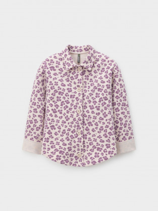 Рубашка для девочки, артикул: КР 302999, цвет: сахар - 2 фото