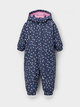 Комбинезоны утепленные для девочки, артикул: ВК 60085/н/70 Ал, цвет: синий - 2 фото