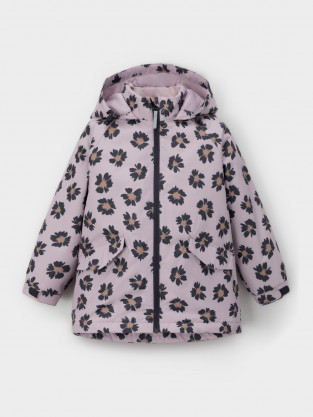 Куртка для девочки, артикул: ВК 32167/н/10 Ал, цвет: розовый - 2 фото