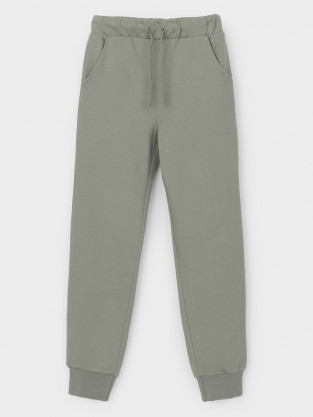 Брюки для мальчика, артикул: К 400457-1, цвет: зеленый - 2 фото