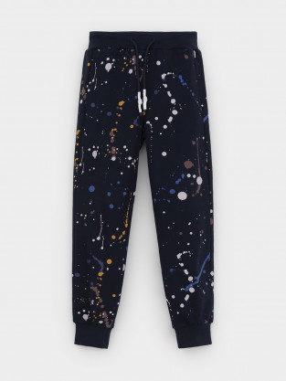 Брюки для мальчика, артикул: КР 400529, цвет: темно-синий