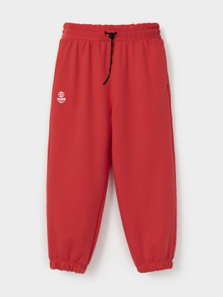 Брюки для мальчика, артикул: КР 400940, цвет: красный - 2 фото