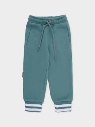 Брюки для мальчика, артикул: КР 400784-1, цвет: зеленый - 2 фото